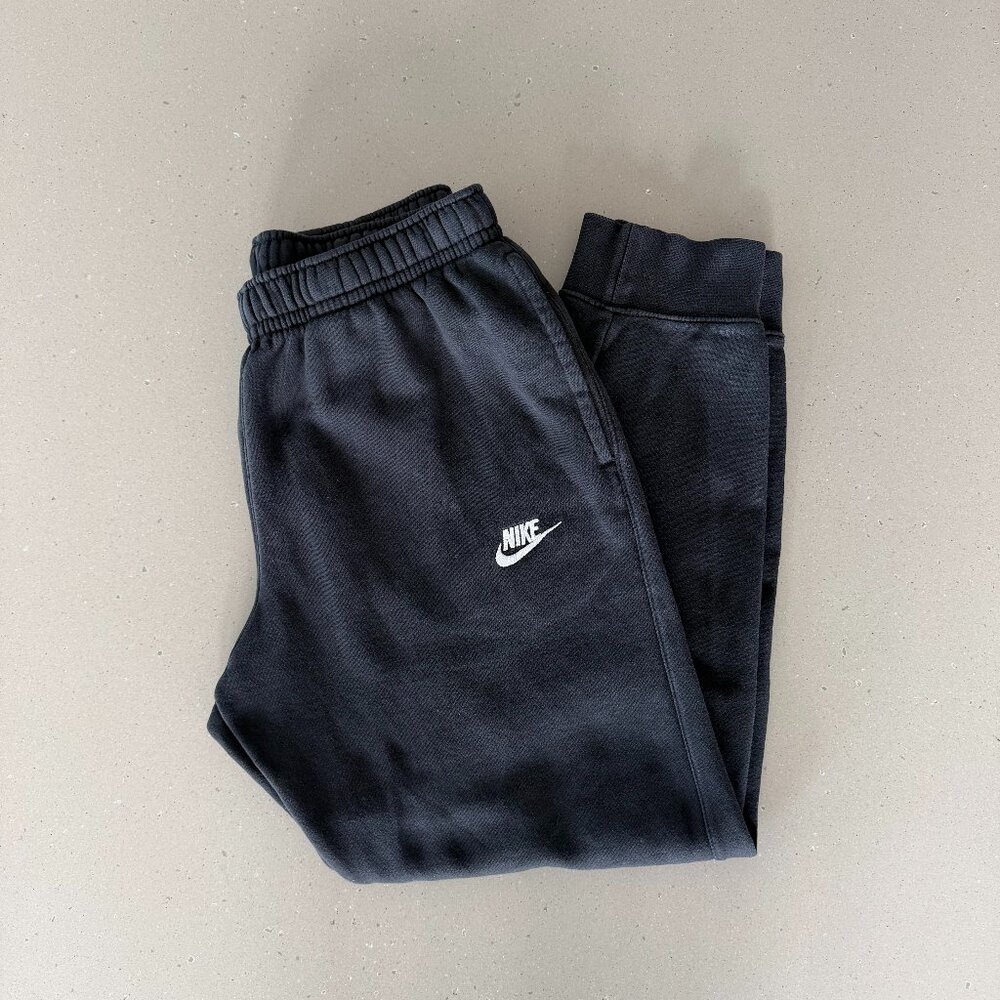 Nike Men's Sportswear Club Fleece MidRise Jogger Pants Black Medium